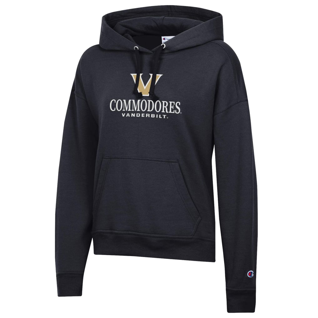  Vanderbilt Commodores Champion Women's Powerblend Fleece Pullover Hoodie - Black